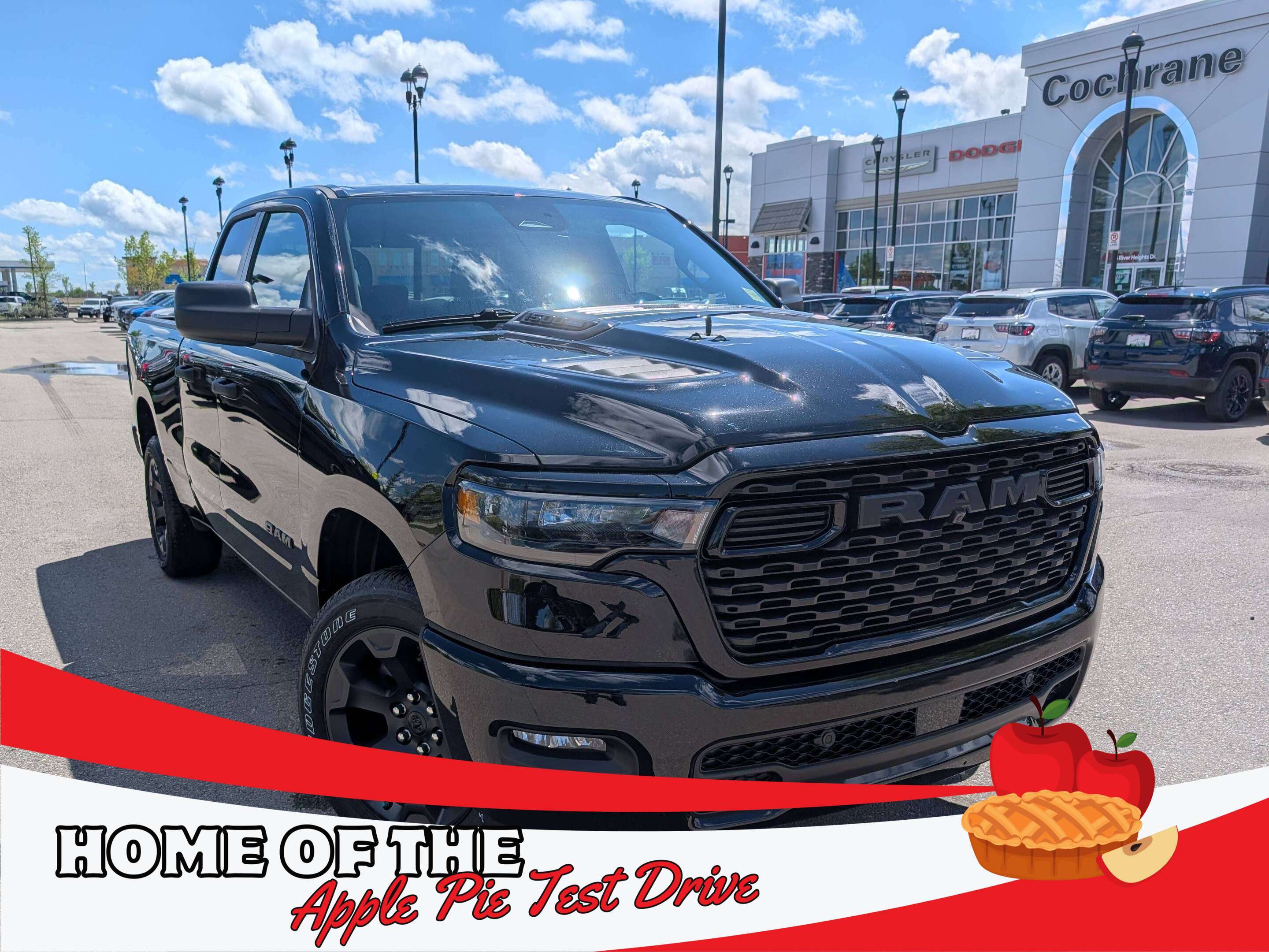 Black 2026 RAM 1500 Express Quad Cab 4WD Pickup Truck Four-Wheel Drive 8-Speed Automatic