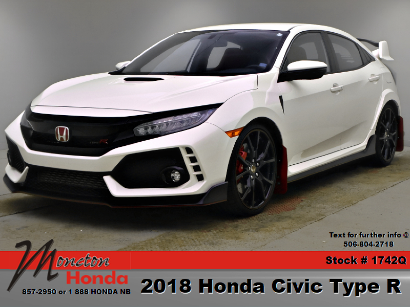 White 2018 Honda Civic Type R Hatchback Manual