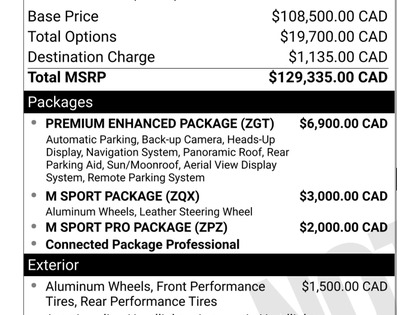 used 2023 BMW X7 car, priced at $73,900