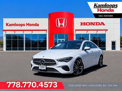 White 2026 Mercedes-Benz CLA Coupe All-Wheel Drive Automatic