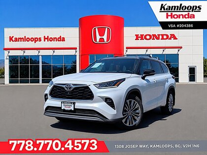 White 2022 Toyota Highlander SUV / Crossover All-Wheel Drive 8-Speed Automatic
