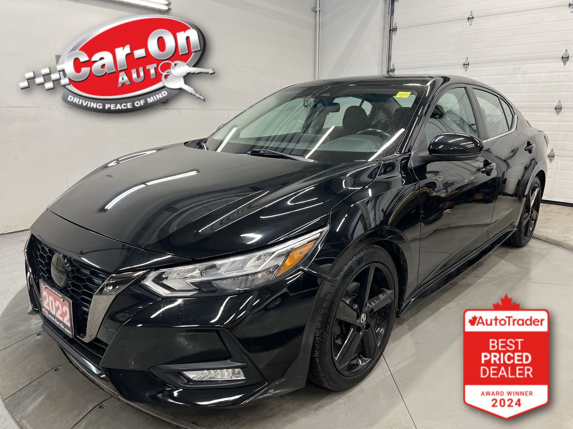 Black 2022 Nissan Sentra Sedan Front-Wheel Drive Automatic