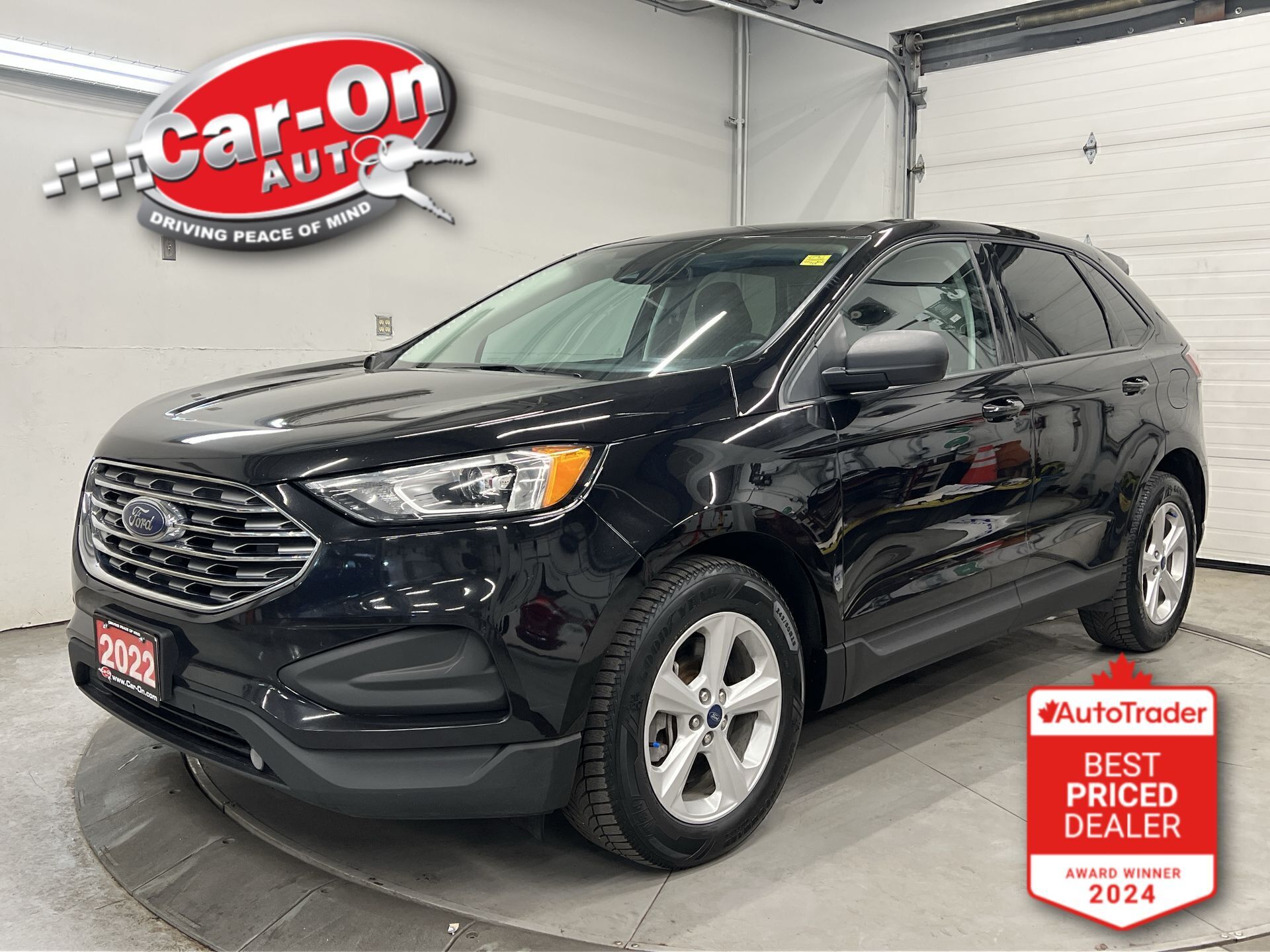 Black 2022 Ford Edge SUV / Crossover All-Wheel Drive Automatic