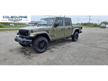 Green 2026 Jeep Gladiator Pickup Truck Four-Wheel Drive 8-Speed Automatic