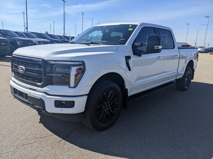 White 2025 Ford F-150 Pickup Truck Four-Wheel Drive Automatic