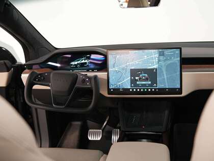 used 2023 Tesla Model X car, priced at $74,900