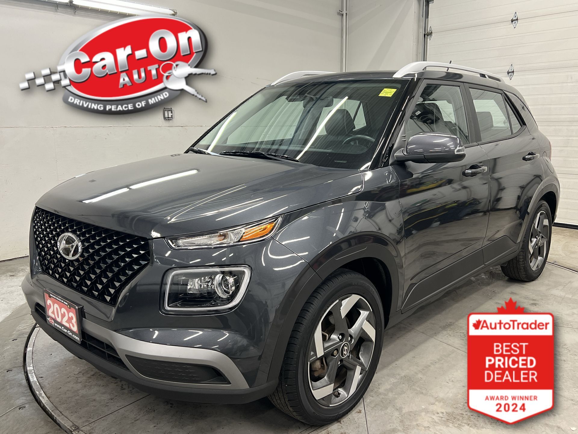 Gray 2023 Hyundai Venue Ultimate FWD SUV / Crossover Automatic