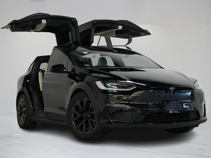 used 2023 Tesla Model X car, priced at $74,900