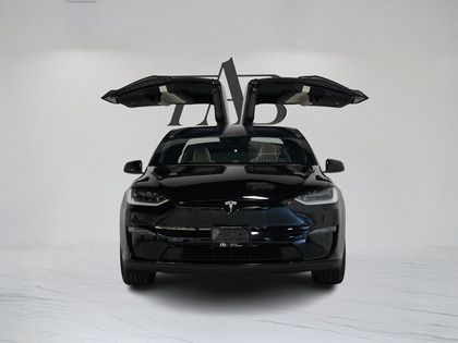 used 2023 Tesla Model X car, priced at $74,900