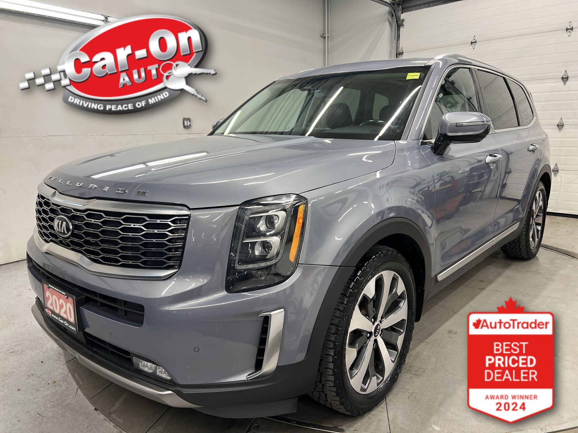Gray 2020 Kia Telluride SX AWD SUV / Crossover All-Wheel Drive Automatic