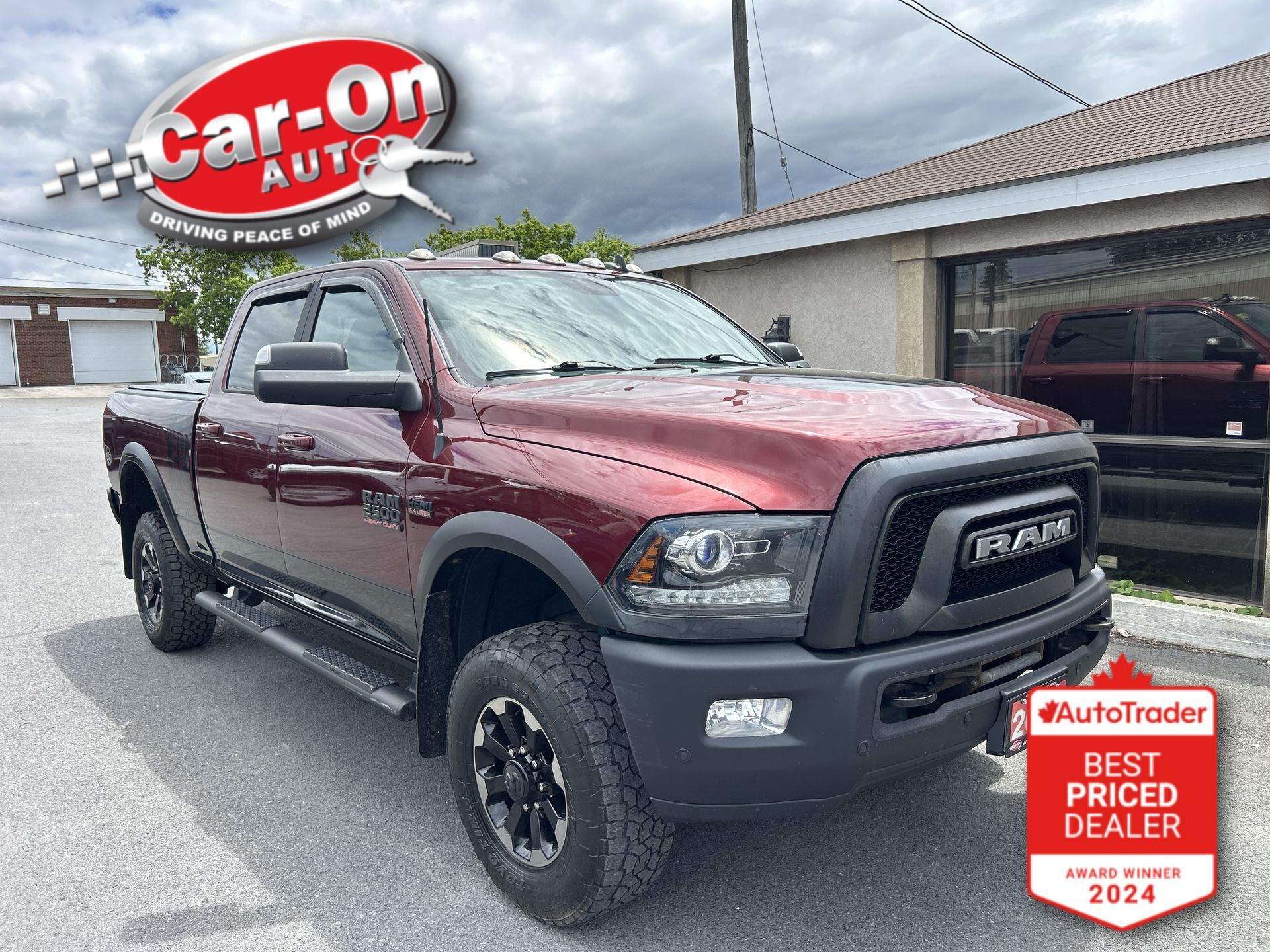 Red 2018 RAM 2500 Power Wagon Crew Cab 4WD Pickup Truck Four-Wheel Drive Automatic
