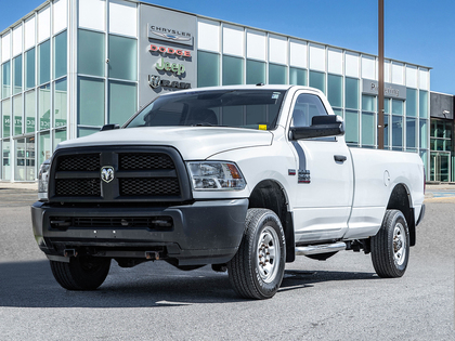 White 2018 RAM 2500 ST LB 4WD Pickup Truck Automatic