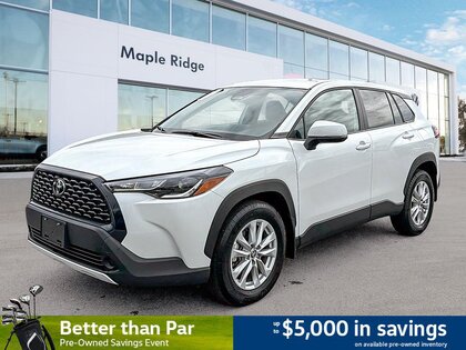 used 2023 Toyota Corolla Cross car, priced at $28,638