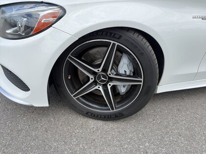 used 2018 Mercedes-Benz C43 AMG car, priced at $31,995