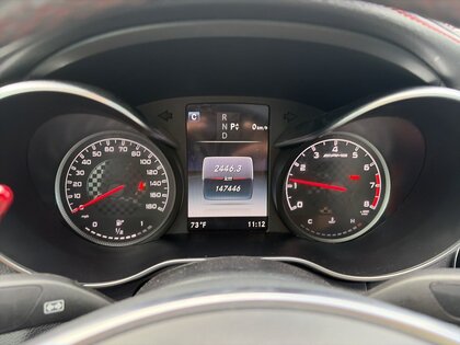 used 2018 Mercedes-Benz C43 AMG car, priced at $31,995