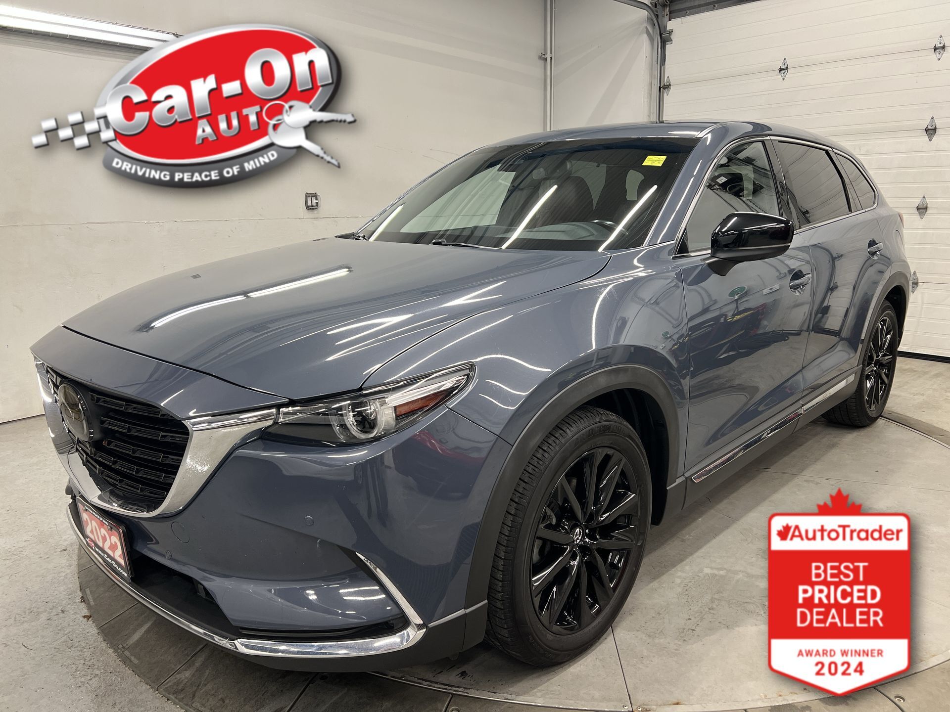 Gray 2022 Mazda CX-9 SUV / Crossover All-Wheel Drive Automatic
