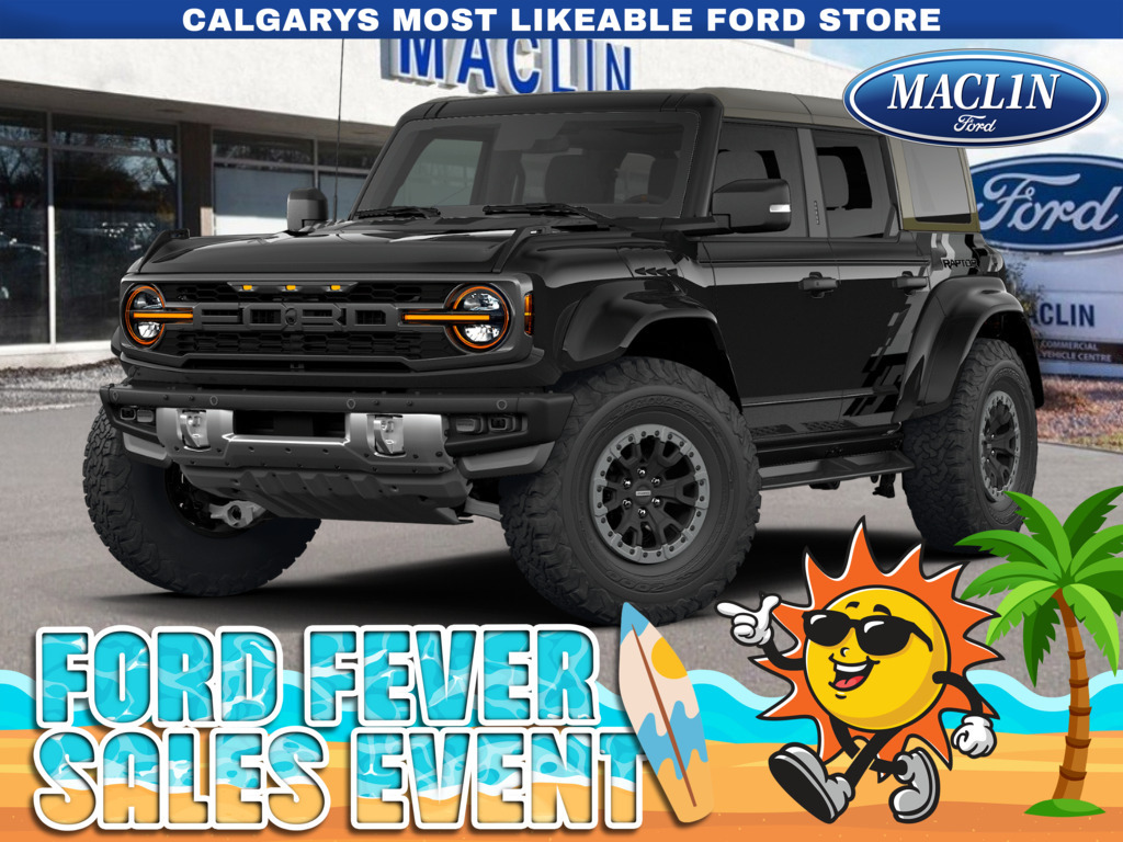 Black 2026 Ford Bronco Raptor 4WD SUV / Crossover Four-Wheel Drive Automatic