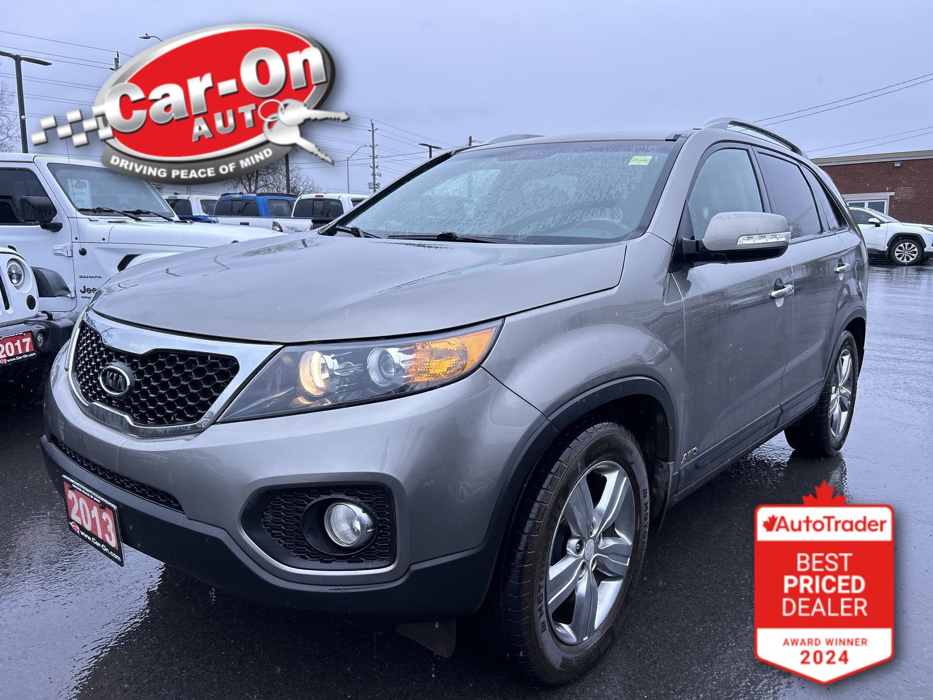 Silver 2013 Kia Sorento SUV / Crossover All-Wheel Drive Automatic