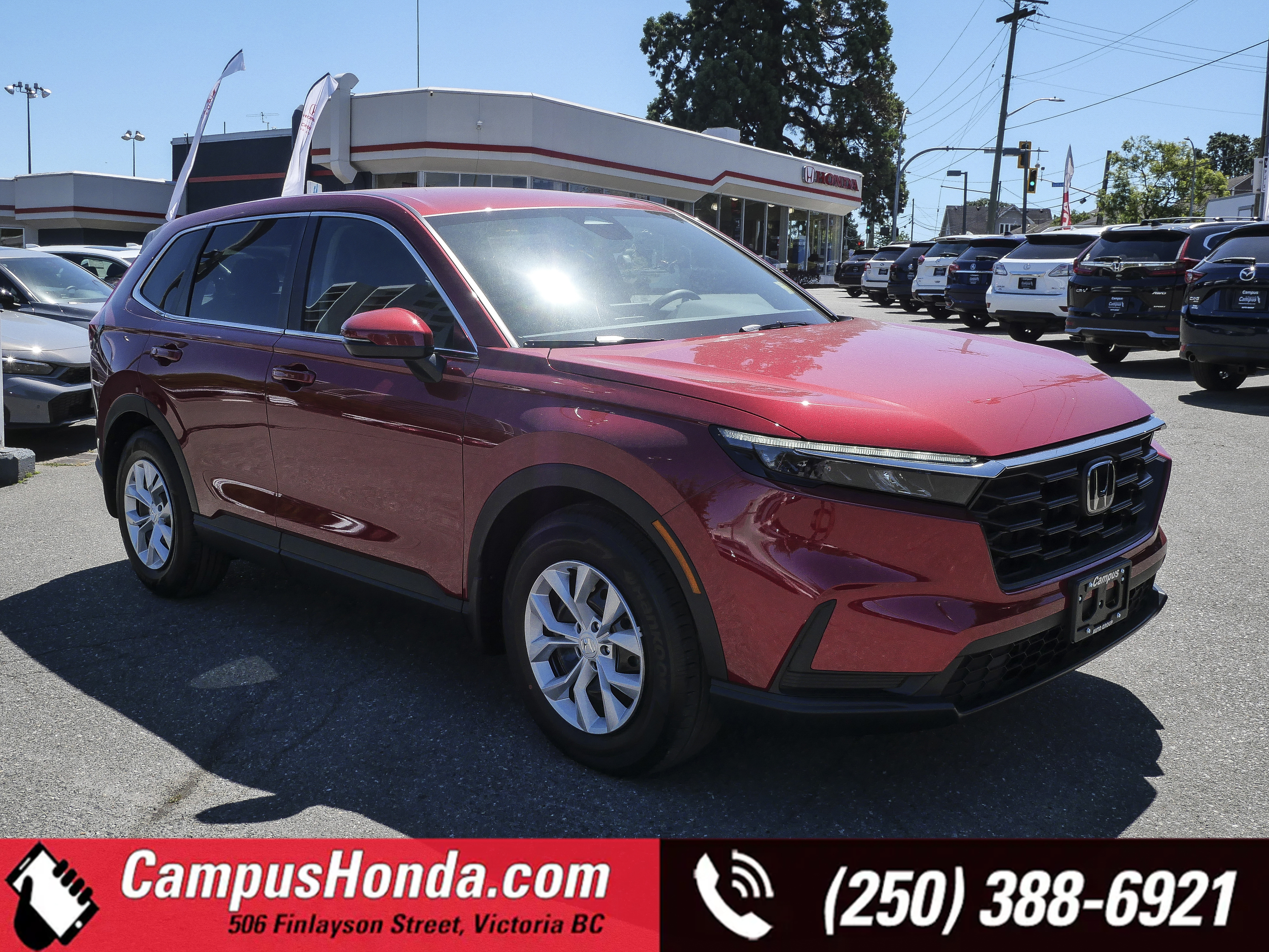 Red 2026 Honda CR-V LX FWD SUV / Crossover Front-Wheel Drive Continuously Variable Transmission