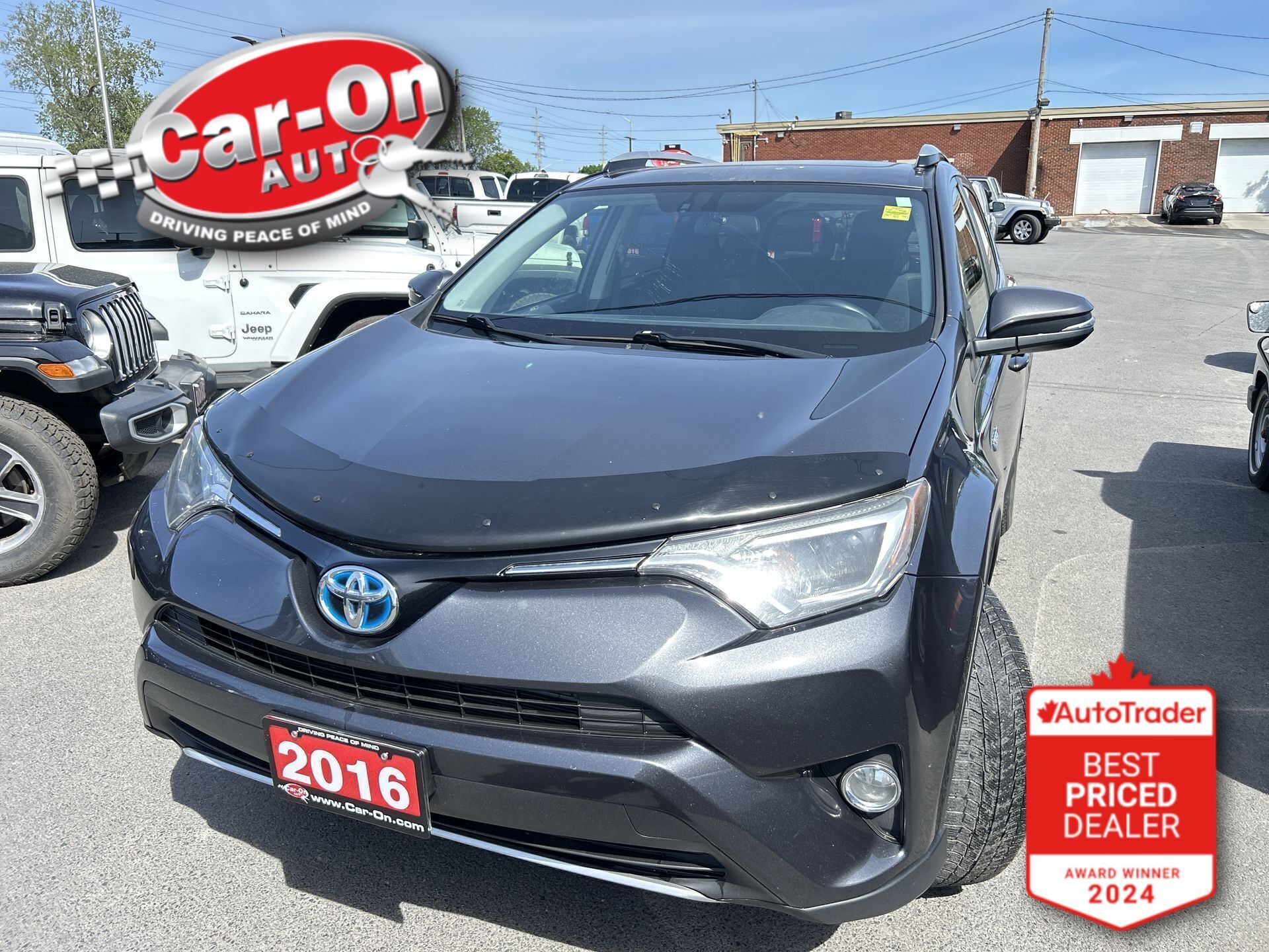 Gray 2016 Toyota RAV4 Hybrid SUV / Crossover All-Wheel Drive Automatic