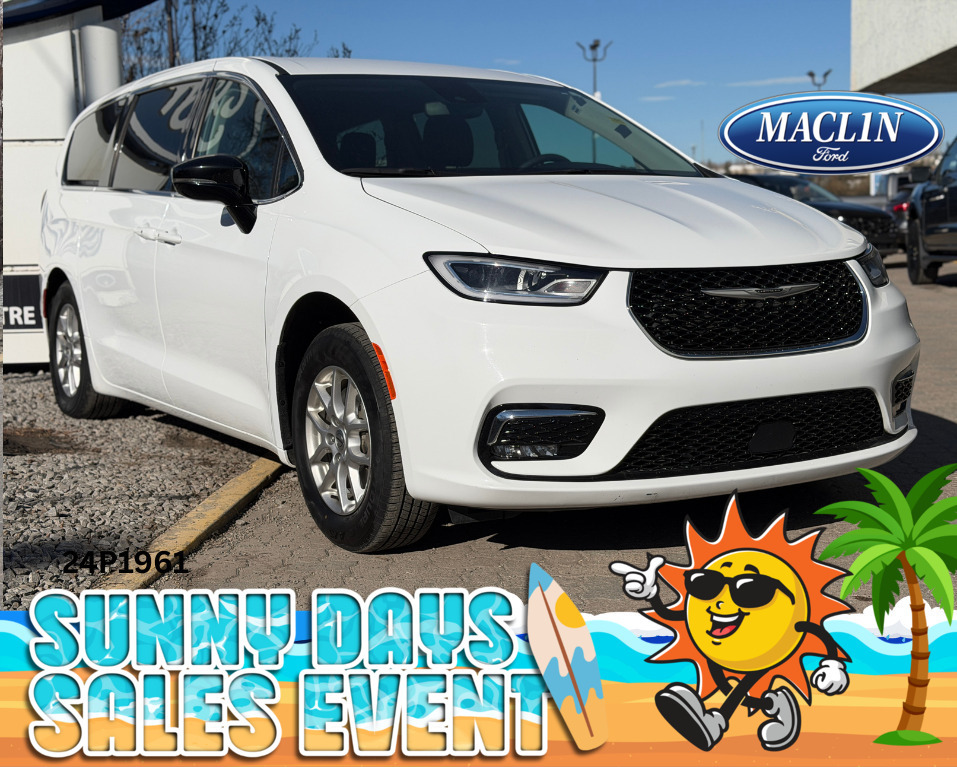White 2024 Chrysler Pacifica Touring L FWD Minivan Front-Wheel Drive Automatic