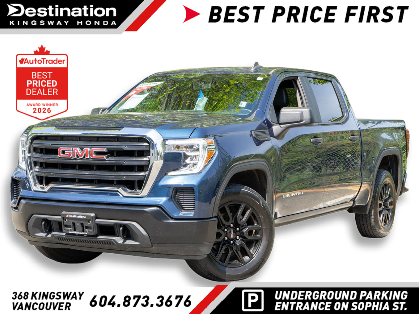 2021 GMC Sierra 1500 Crew Cab 4WD