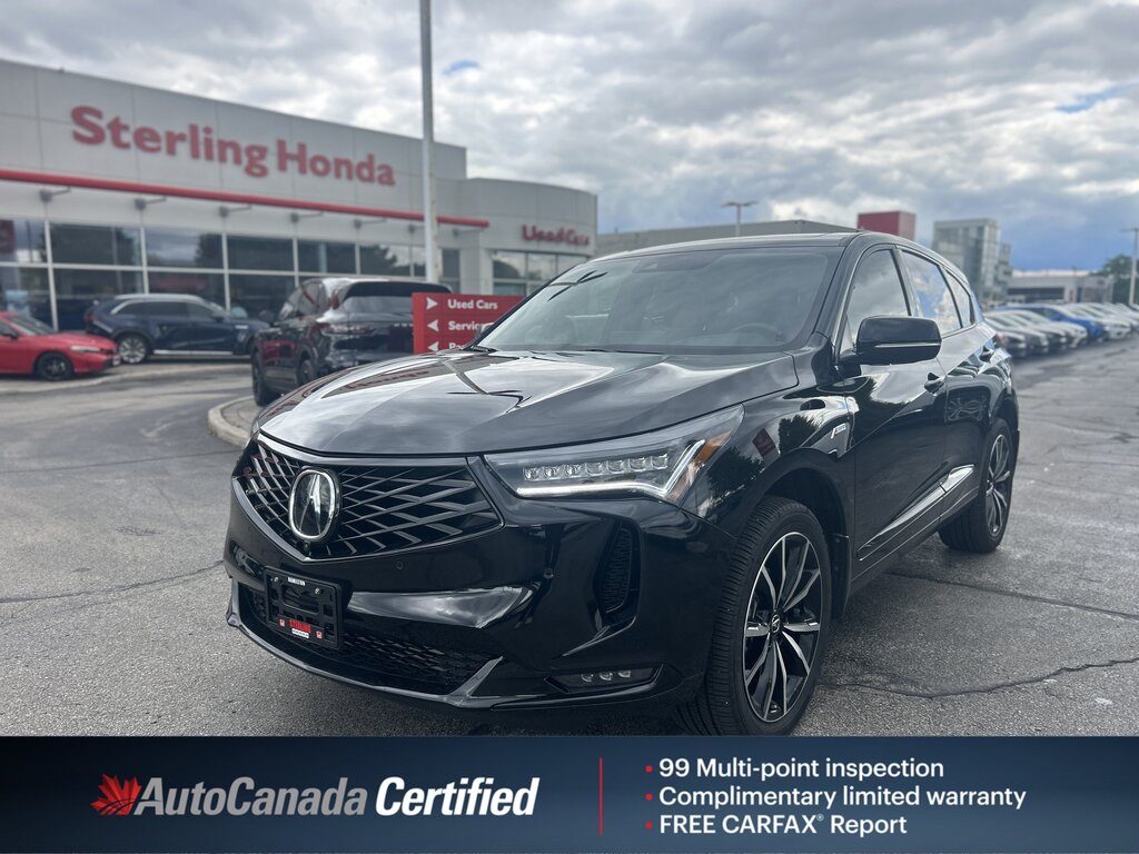 2025 Acura RDX Platinum Elite A-Spec | Low Km's | 1 Owner | No Ac