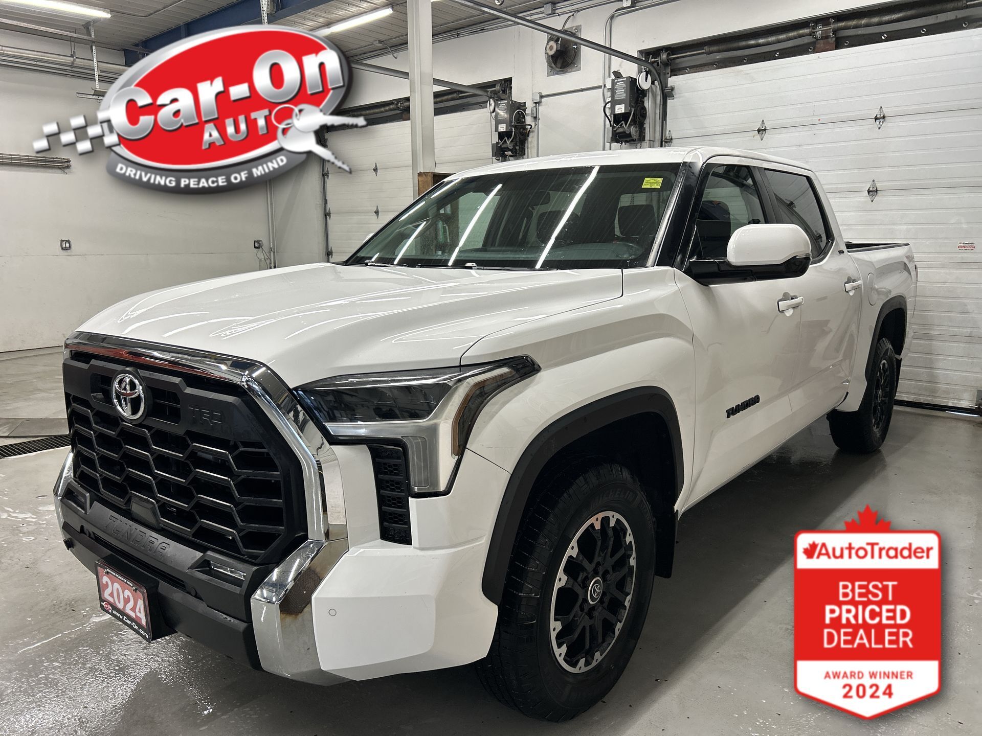White 2024 Toyota Tundra Pickup Truck Automatic