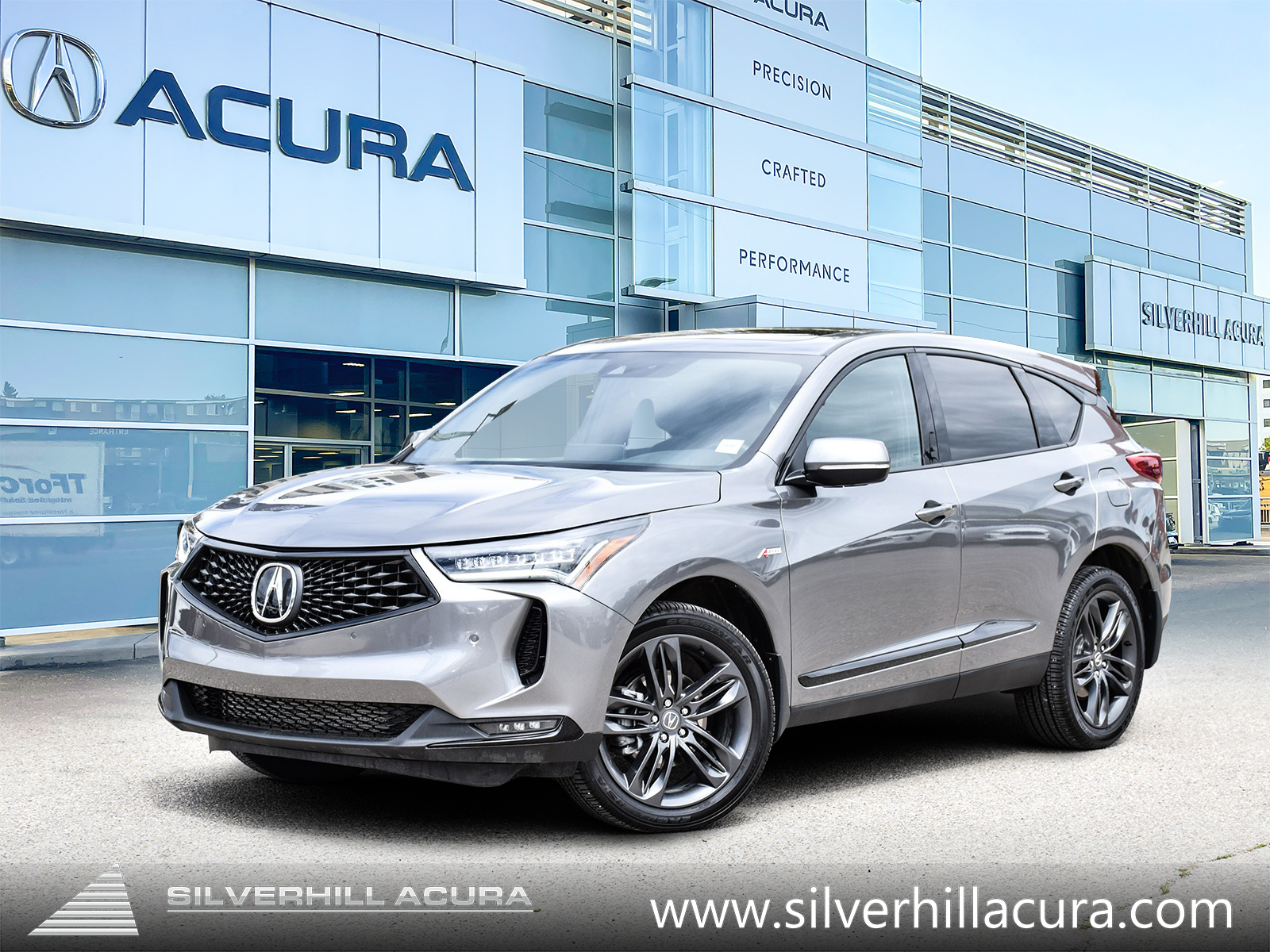 Gray 2024 Acura RDX SUV / Crossover All-Wheel Drive Automatic