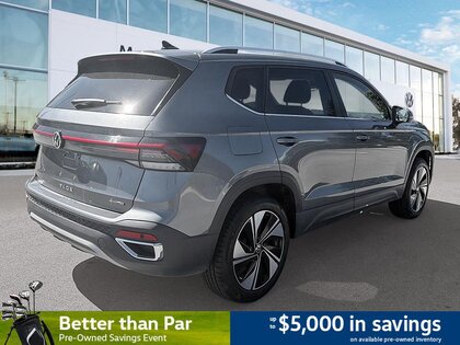 used 2025 Volkswagen Taos car, priced at $28,148