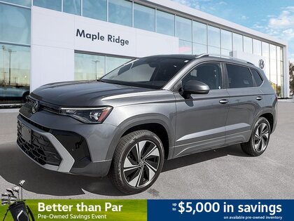 used 2025 Volkswagen Taos car, priced at $28,638