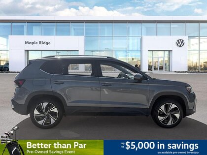used 2025 Volkswagen Taos car, priced at $28,148