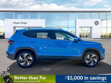used 2025 Volkswagen Taos car, priced at $30,735