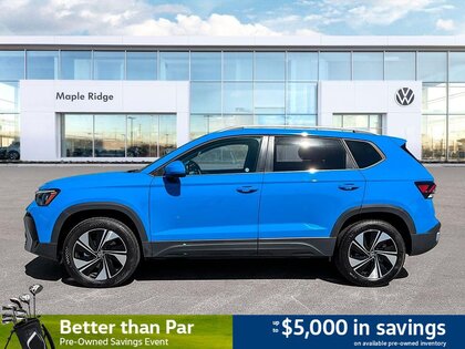 used 2025 Volkswagen Taos car, priced at $30,735
