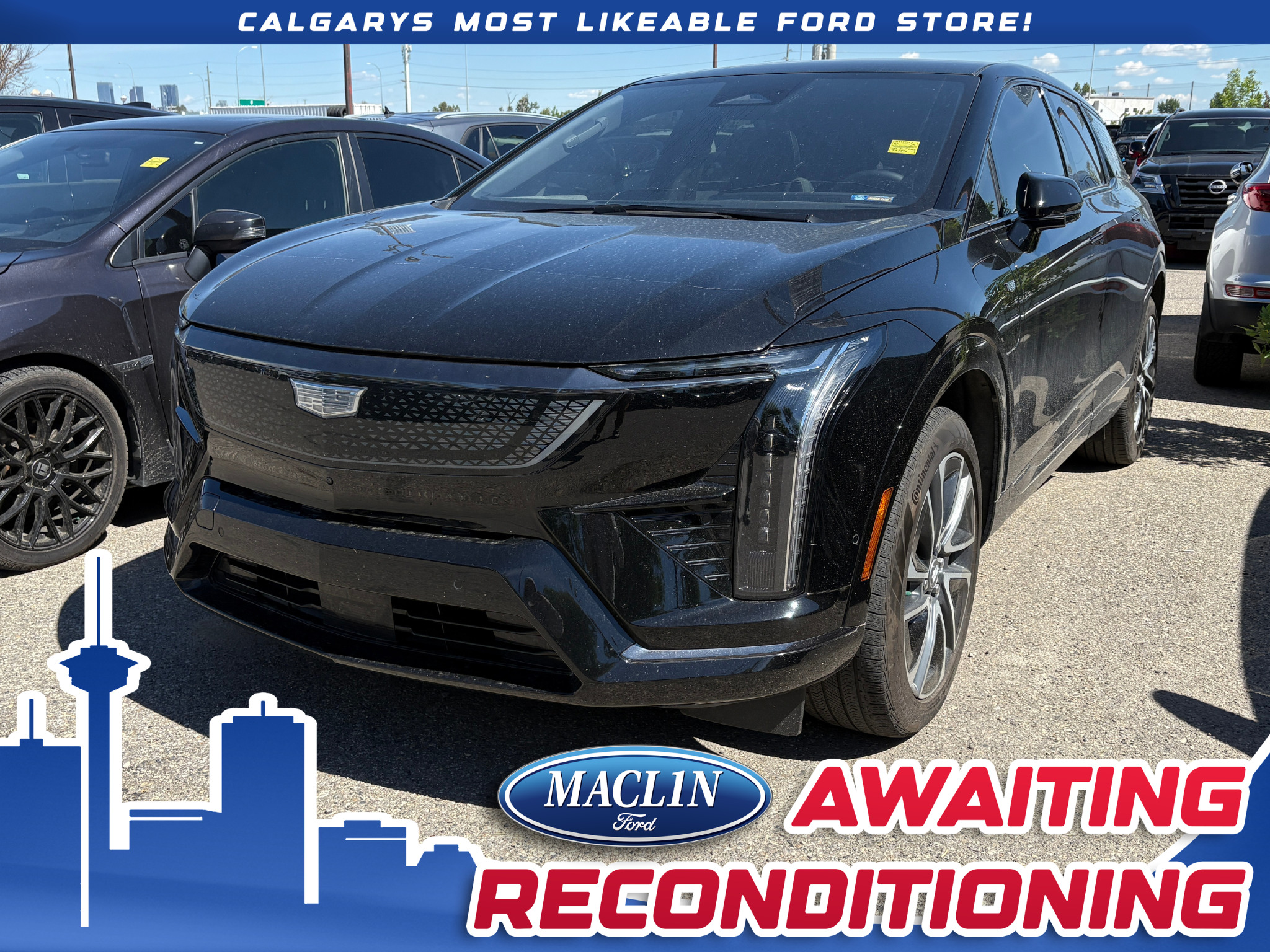Black 2025 Cadillac OPTIQ SUV / Crossover All-Wheel Drive 1-Speed Automatic