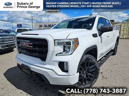 White 2022 GMC Sierra 1500 Limited Pickup Truck Four-Wheel Drive Automatic