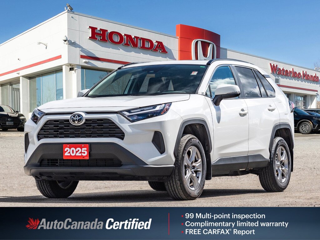 2025 Toyota RAV4 XLE | AWD | ONE OWNER | ACCIDENT FREE | BLINDSPOT