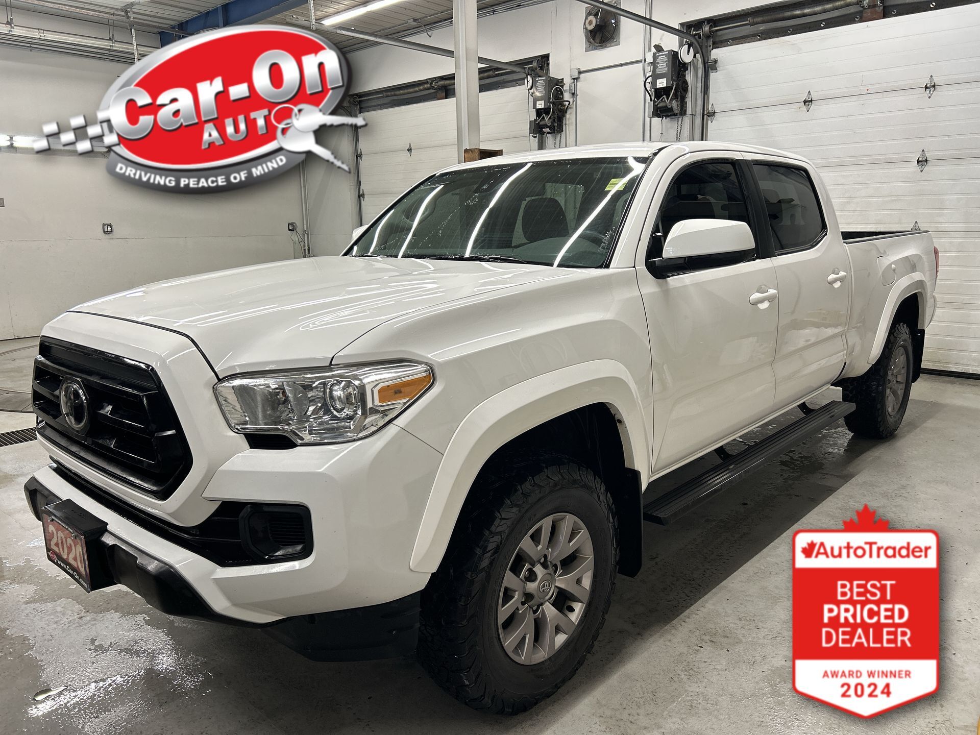 White 2020 Toyota Tacoma Pickup Truck Automatic