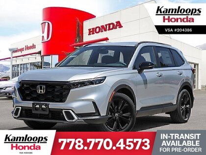 Silver 2026 Honda CR-V Hybrid SUV / Crossover Continuously Variable Transmission