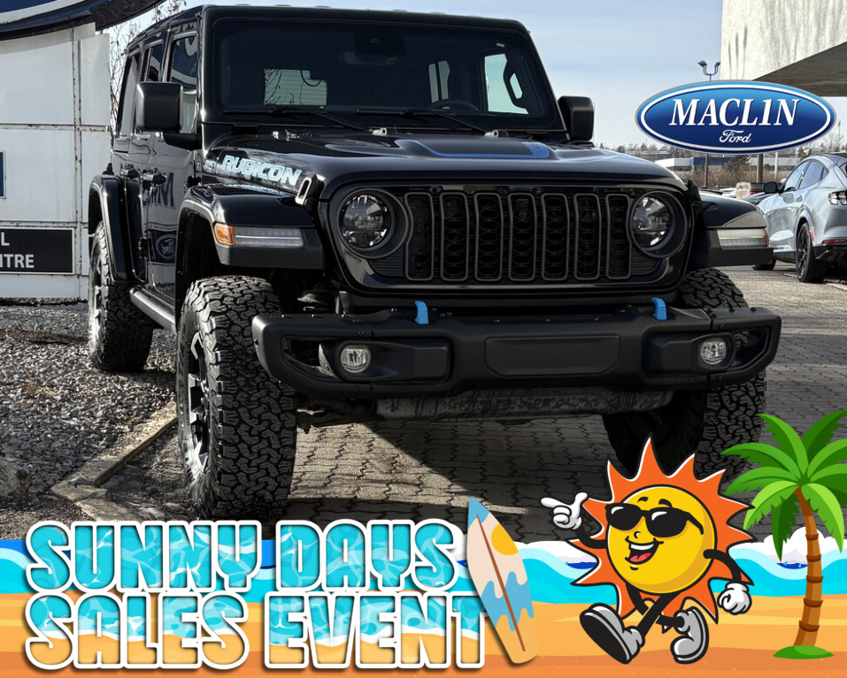 Black 2024 Jeep Wrangler 4xe SUV / Crossover Four-Wheel Drive 8-Speed Automatic