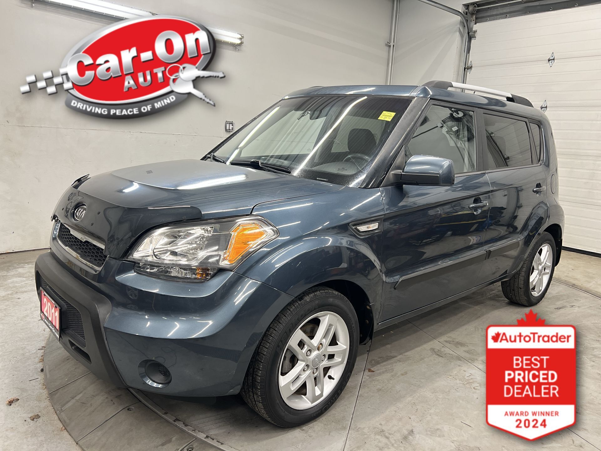 Blue 2011 Kia Soul Wagon Automatic