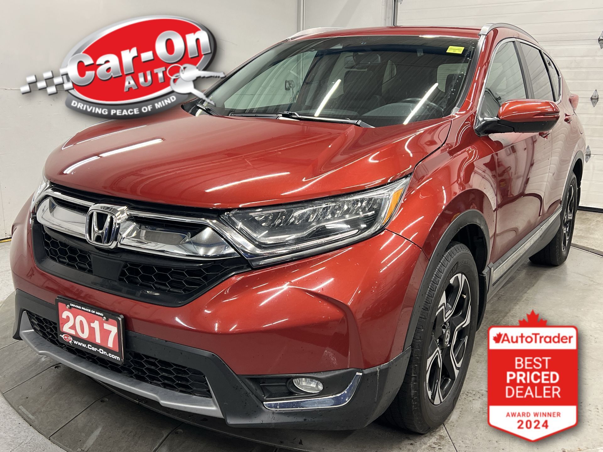 Red 2017 Honda CR-V SUV / Crossover All-Wheel Drive Continuously Variable Transmission