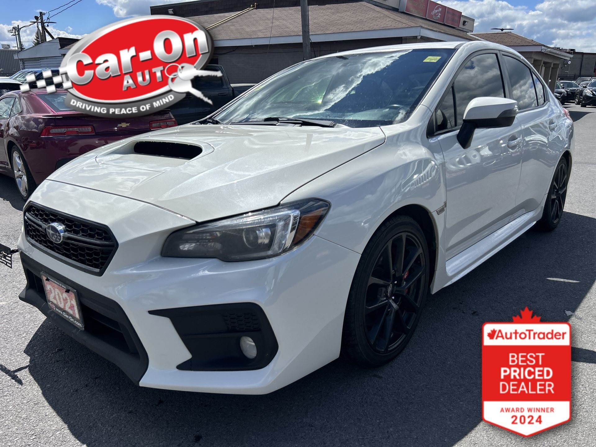 White 2021 Subaru WRX Sedan Manual