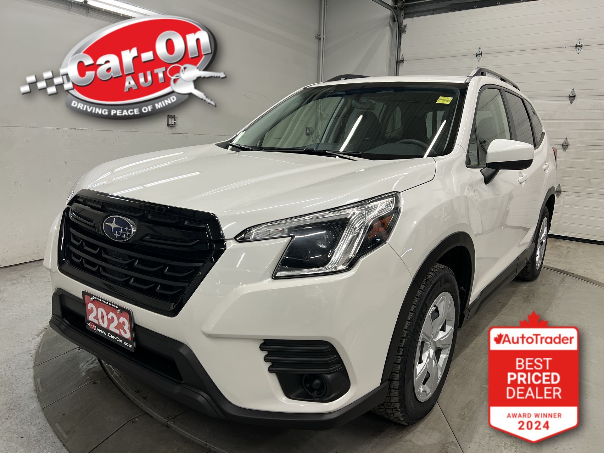 White 2023 Subaru Forester SUV / Crossover All-Wheel Drive Automatic