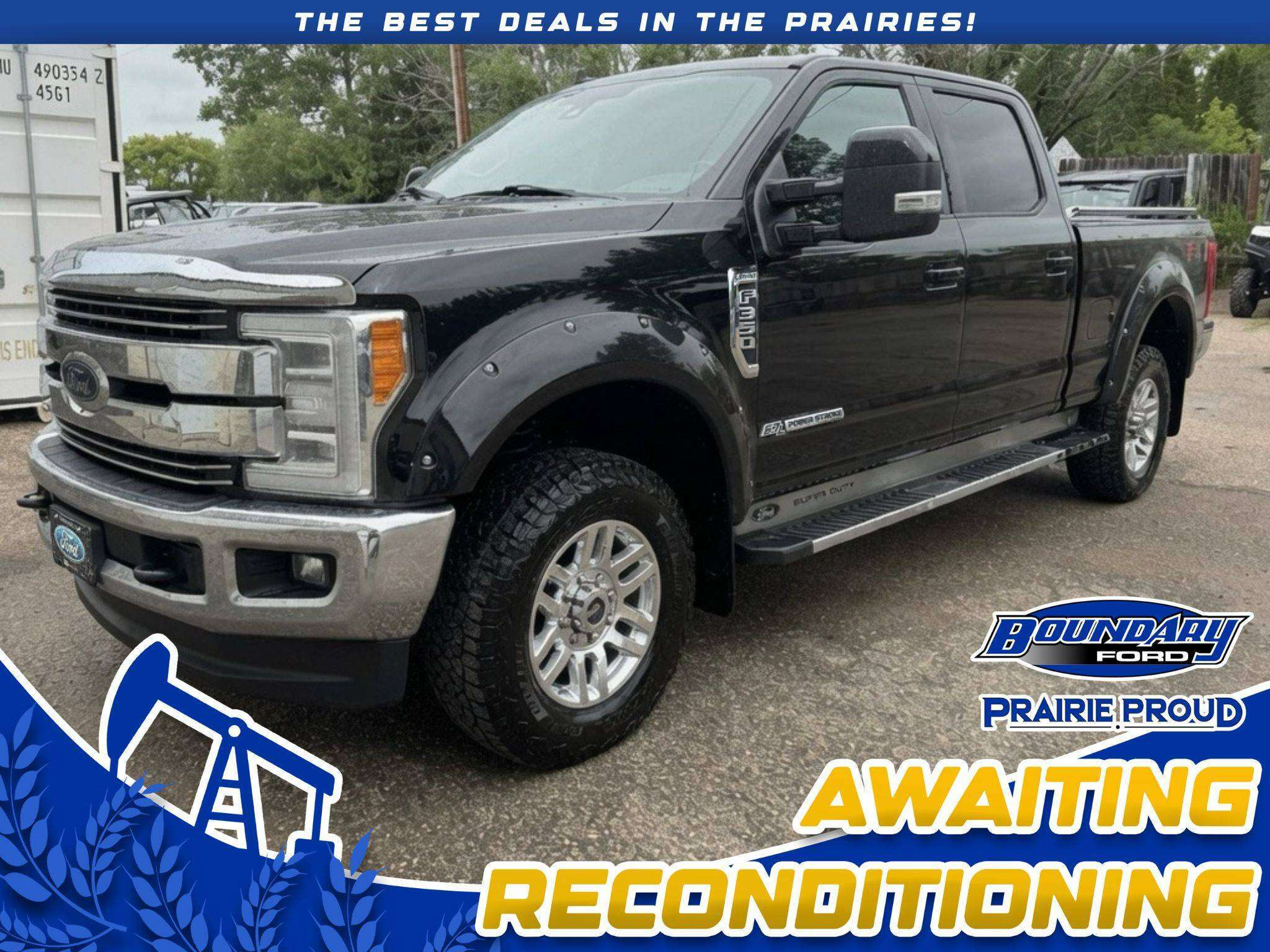 Black 2019 Ford F-350 Super Duty Pickup Truck Four-Wheel Drive 6-Speed Automatic