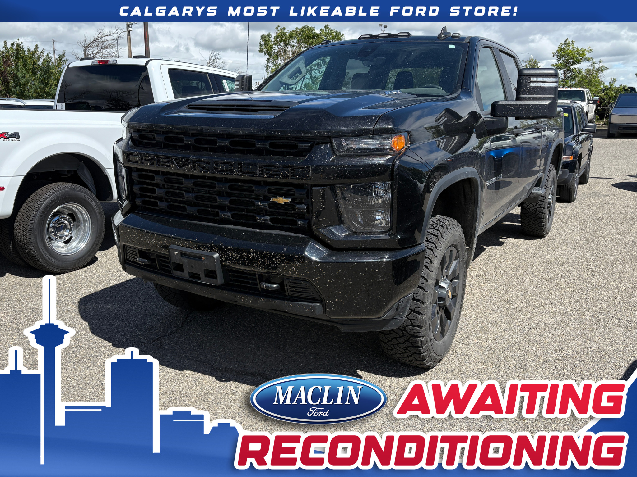Black 2021 Chevrolet Silverado 2500HD Pickup Truck Four-Wheel Drive