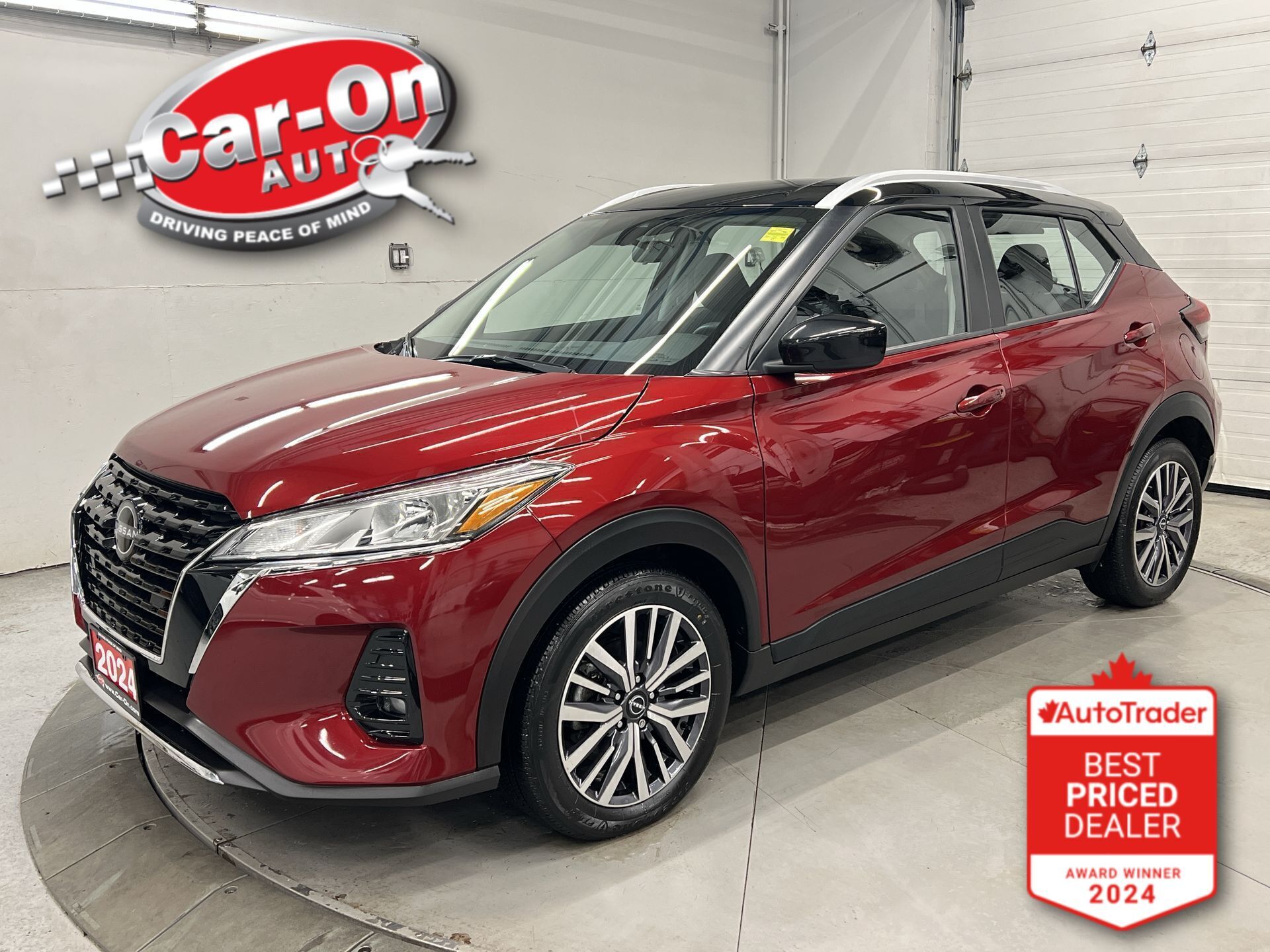 Red 2024 Nissan Kicks SUV / Crossover Front-Wheel Drive Automatic