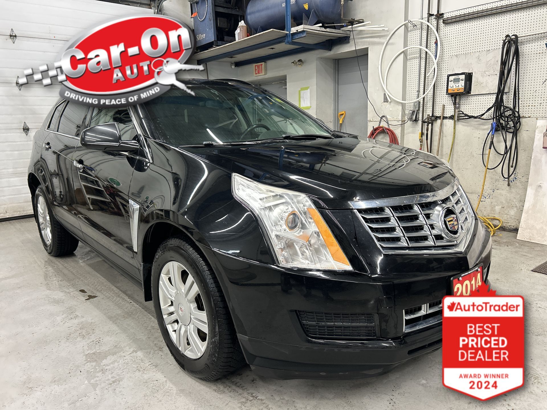 Black 2014 Cadillac SRX SUV / Crossover Front-Wheel Drive Automatic