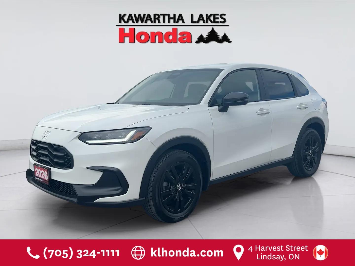 White 2026 Honda HR-V SUV / Crossover All-Wheel Drive Automatic