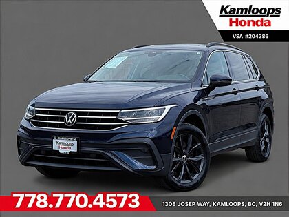 Blue 2024 Volkswagen Tiguan SUV / Crossover Automatic